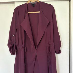 Casual drawstring jacket